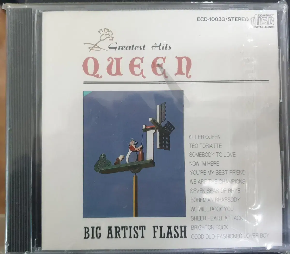 [미개봉] 1989년 일본 퀸 QUEEN GREATEST HITS CD